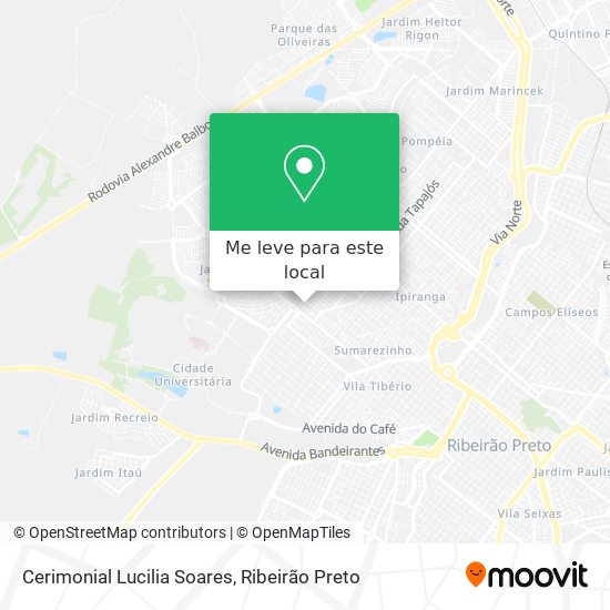 Cerimonial Lucilia Soares mapa