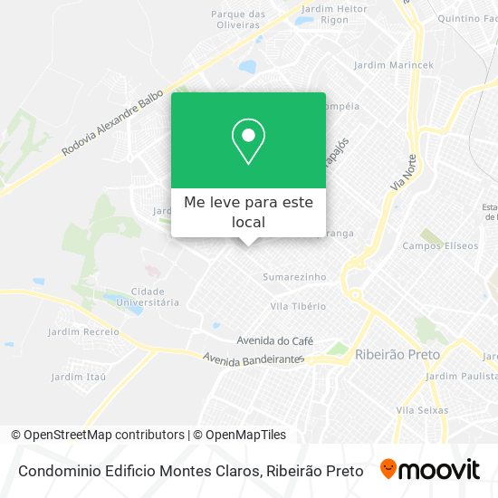 Condominio Edificio Montes Claros mapa