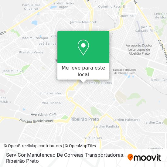 Serv-Cor Manutencao De Correias Transportadoras mapa