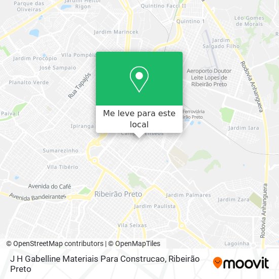 J H Gabelline Materiais Para Construcao mapa