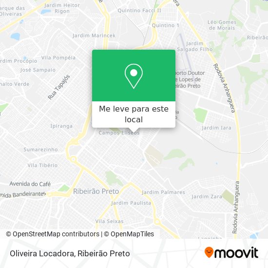 Oliveira Locadora mapa