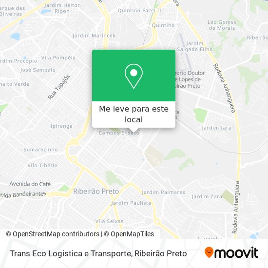 Trans Eco Logistica e Transporte mapa