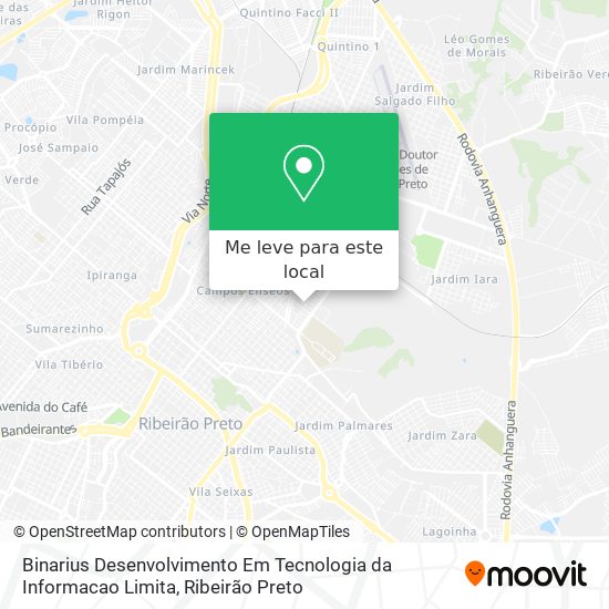 Binarius Desenvolvimento Em Tecnologia da Informacao Limita mapa