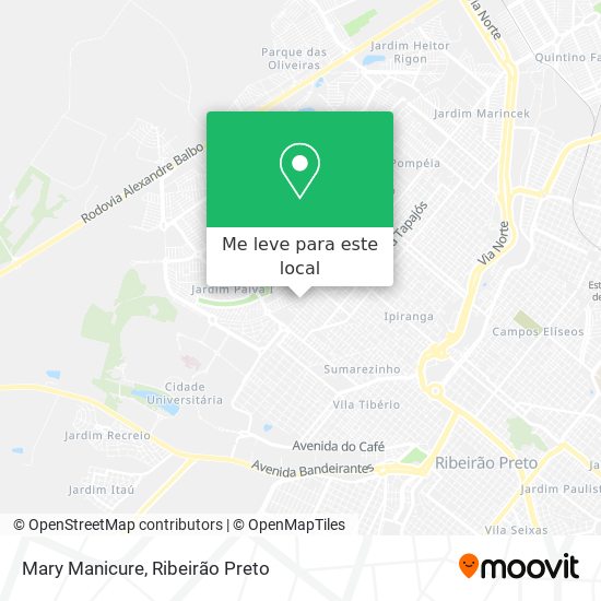 Mary Manicure mapa