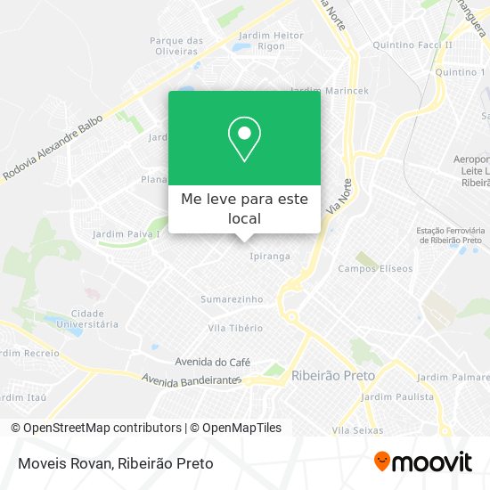 Moveis Rovan mapa