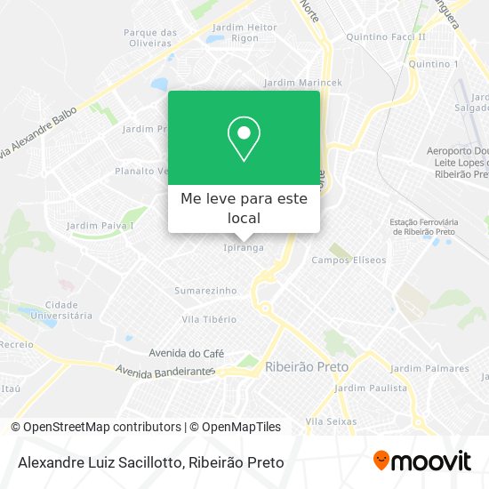 Alexandre Luiz Sacillotto mapa