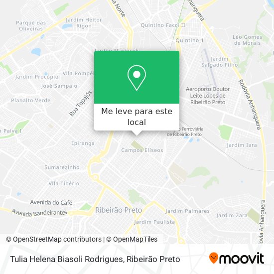 Tulia Helena Biasoli Rodrigues mapa