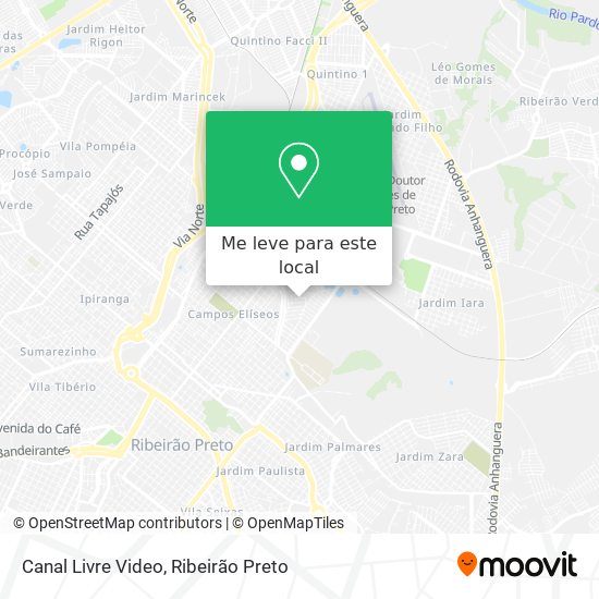Canal Livre Video mapa