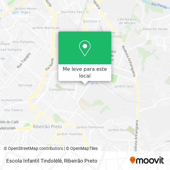 Escola Infantil Tindolêlê mapa