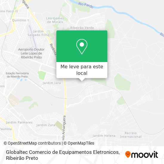 Globaltec Comercio de Equipamentos Eletronicos mapa