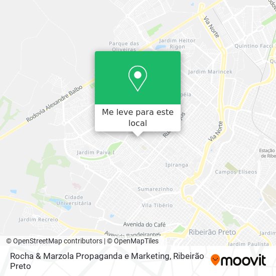 Rocha & Marzola Propaganda e Marketing mapa