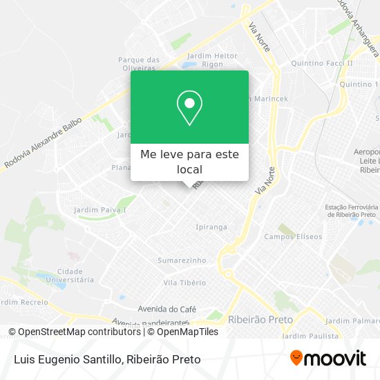 Luis Eugenio Santillo mapa
