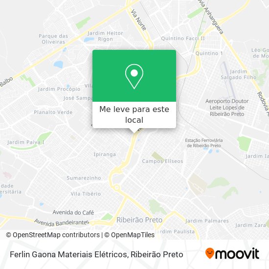 Ferlin Gaona Materiais Elétricos mapa