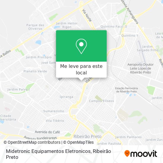 Midetronic Equipamentos Eletronicos mapa