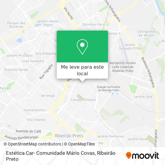Estética Car- Comunidade Mário Covas mapa
