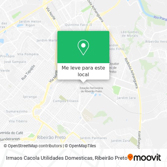 Irmaos Cacola Utilidades Domesticas mapa