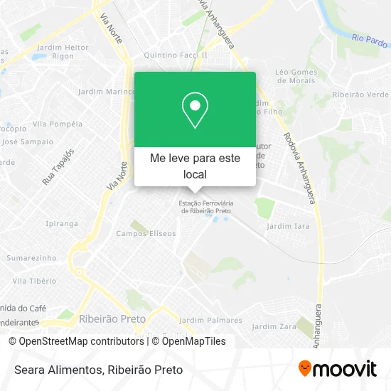 Seara Alimentos mapa