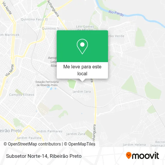 Subsetor Norte-14 mapa