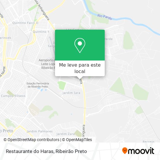 Restaurante do Haras mapa