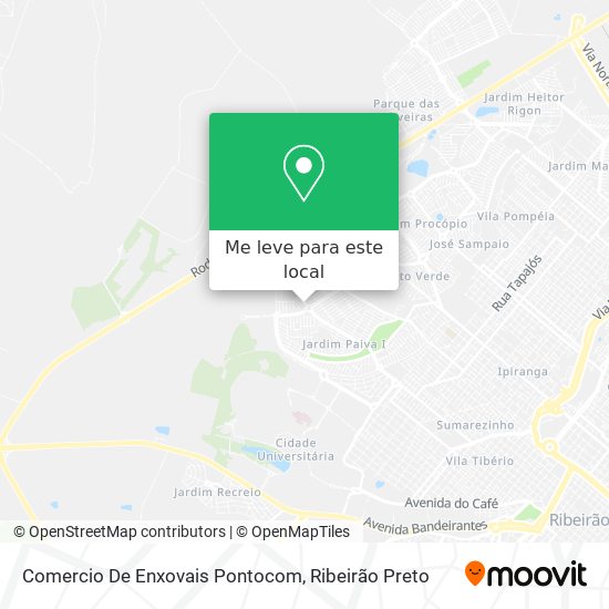 Comercio De Enxovais Pontocom mapa