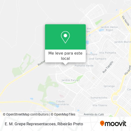 E. M. Grepe Representacoes mapa