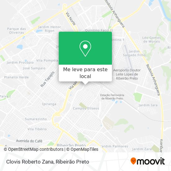Clovis Roberto Zana mapa