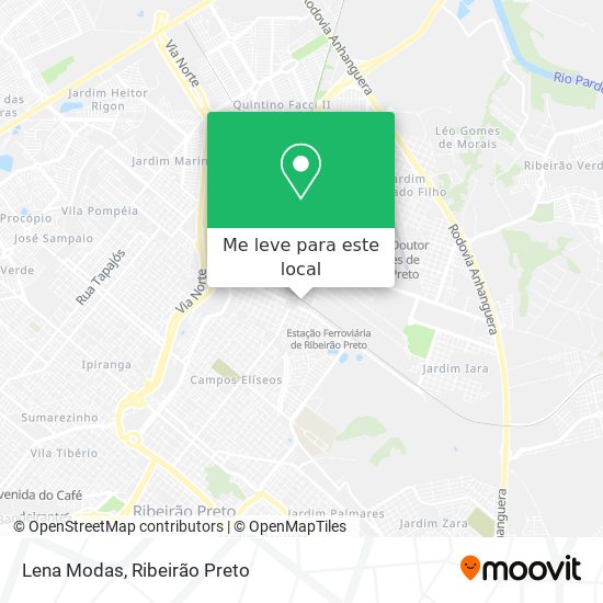Lena Modas mapa