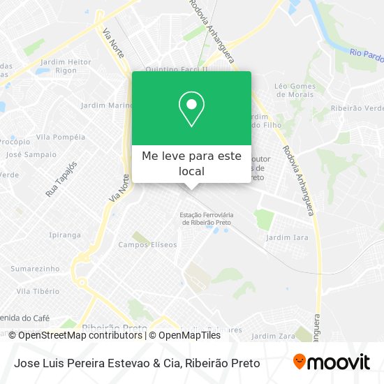 Jose Luis Pereira Estevao & Cia mapa