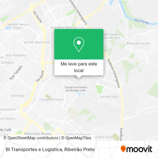 Bl Transportes e Logistica mapa