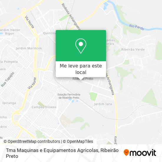 Tma Maquinas e Equipamentos Agricolas mapa