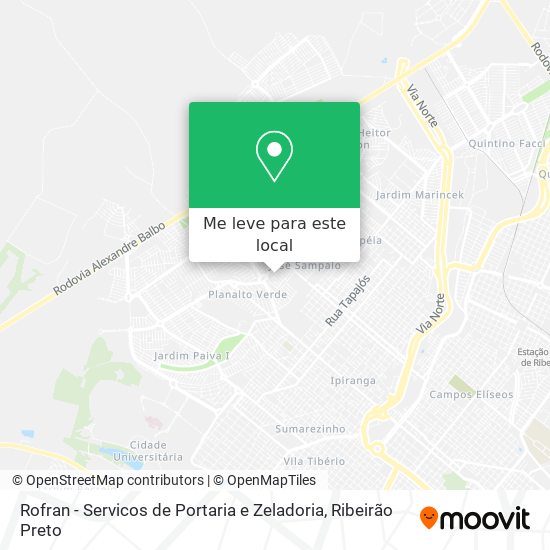 Rofran - Servicos de Portaria e Zeladoria mapa