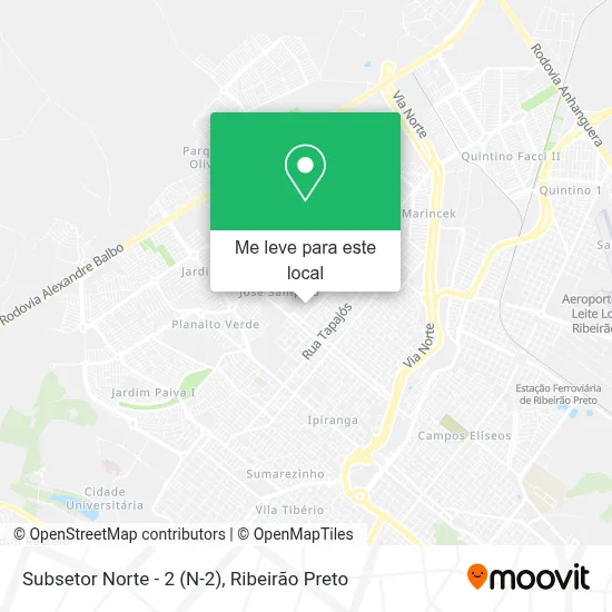 Subsetor Norte - 2 (N-2) mapa