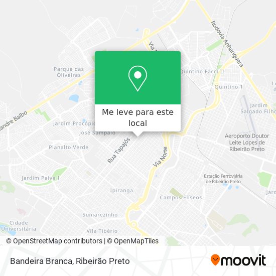 Bandeira Branca mapa