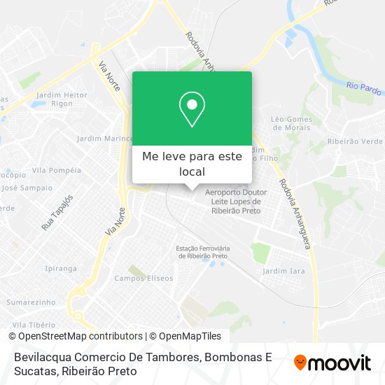 Bevilacqua Comercio De Tambores, Bombonas E Sucatas mapa