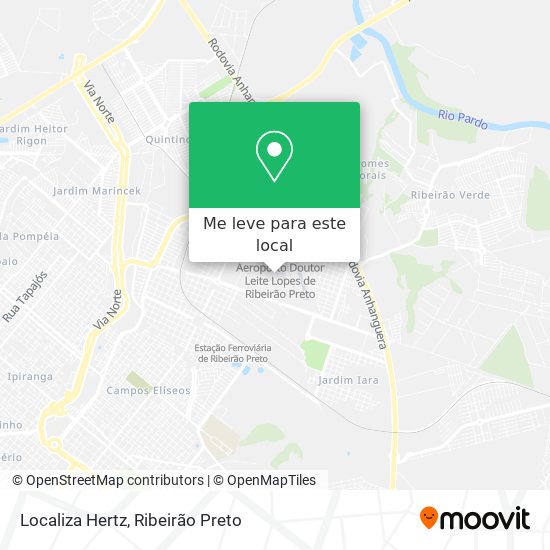 Localiza Hertz mapa