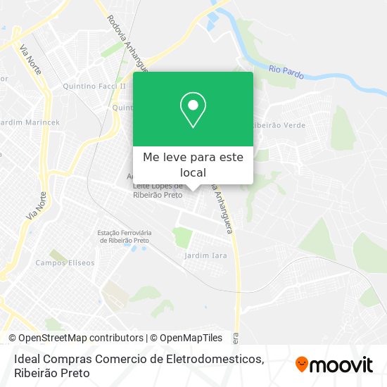 Ideal Compras Comercio de Eletrodomesticos mapa