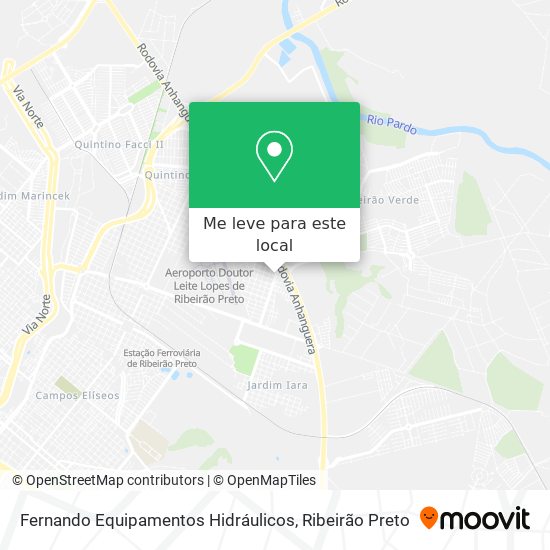 Fernando Equipamentos Hidráulicos mapa