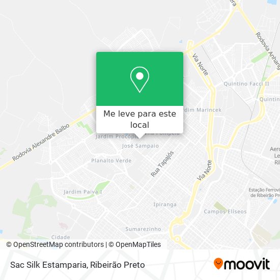Sac Silk Estamparia mapa