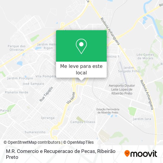 M.R. Comercio e Recuperacao de Pecas mapa