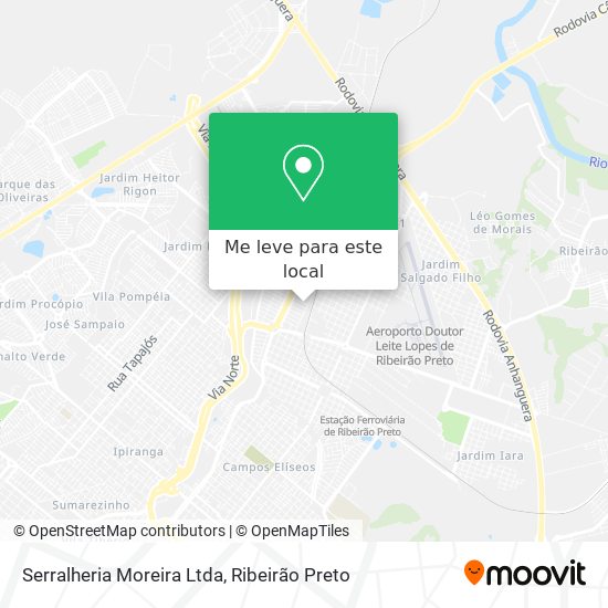 Serralheria Moreira Ltda mapa