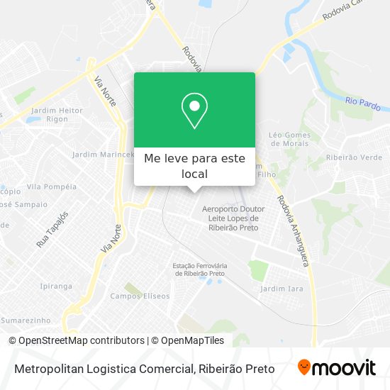 Metropolitan Logistica Comercial mapa