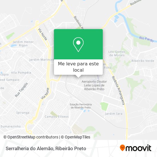 Serralheria do Alemão mapa