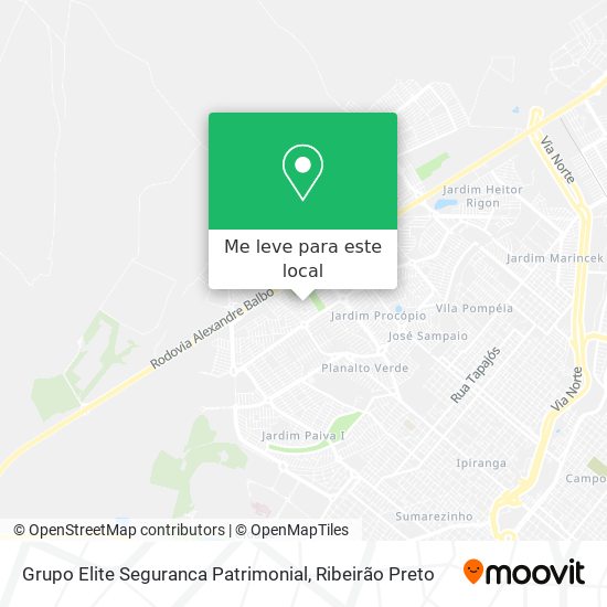 Grupo Elite Seguranca Patrimonial mapa