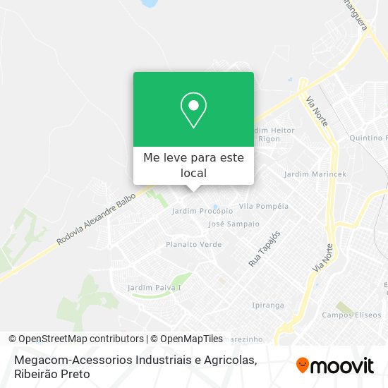 Megacom-Acessorios Industriais e Agricolas mapa