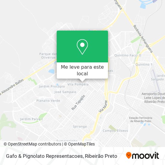 Gafo & Pignolato Representacoes mapa