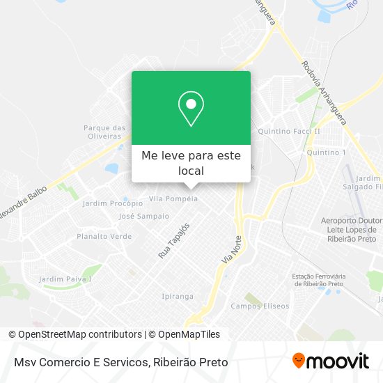 Msv Comercio E Servicos mapa
