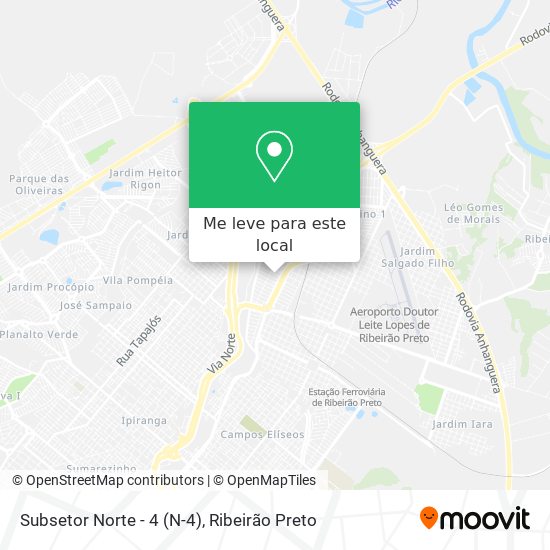 Subsetor Norte - 4 (N-4) mapa