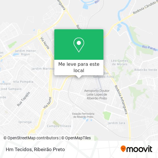 Hm Tecidos mapa
