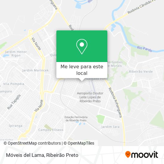 Móveis del Lama mapa