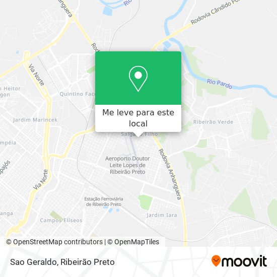 Sao Geraldo mapa